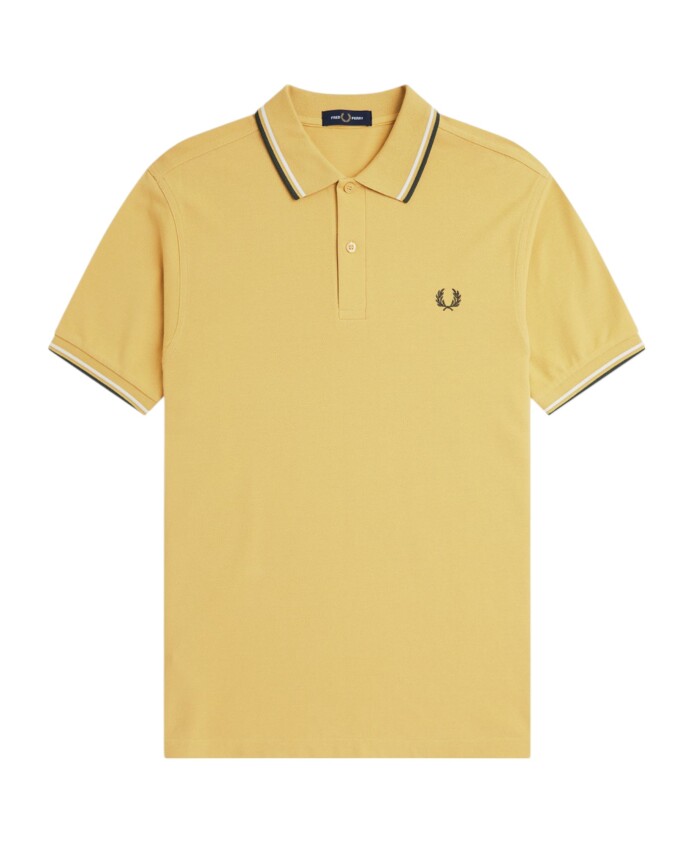 polo-jaune-a-double-lisere