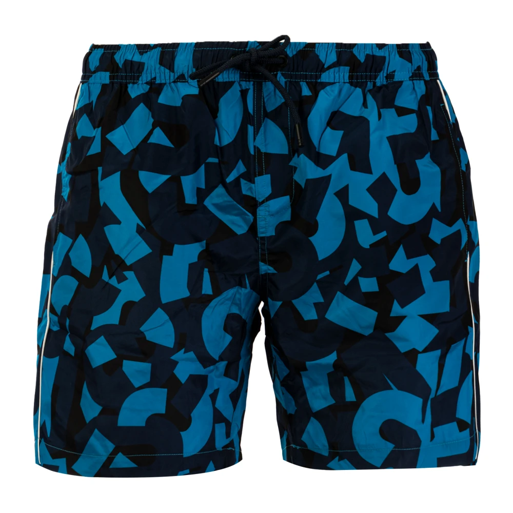 Bikkembergs Stijlvolle boardshorts voor heren Multicolor Heren