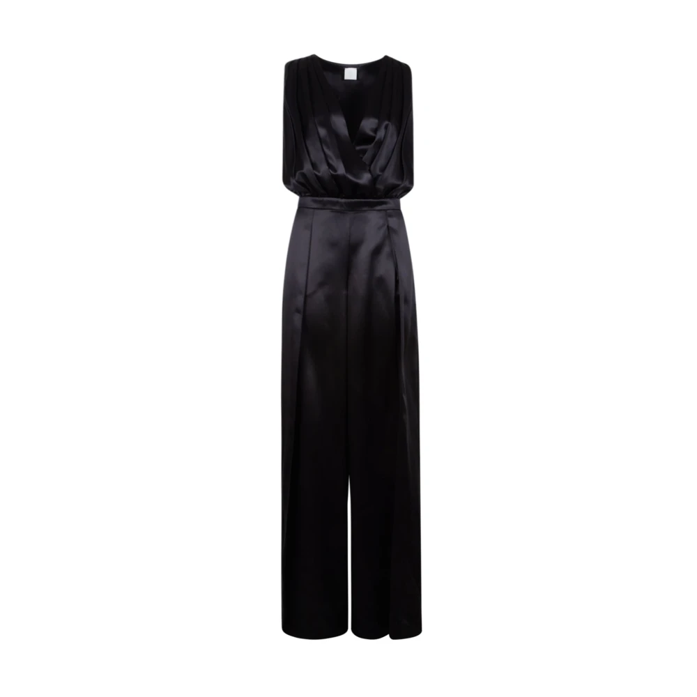 Eleventy Donna Nero - Tuta Intera Jumpsuit - Jumpsuits & Playsuits - L