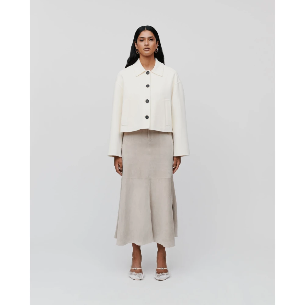 IVY OAK Jaia Jacke White Dames