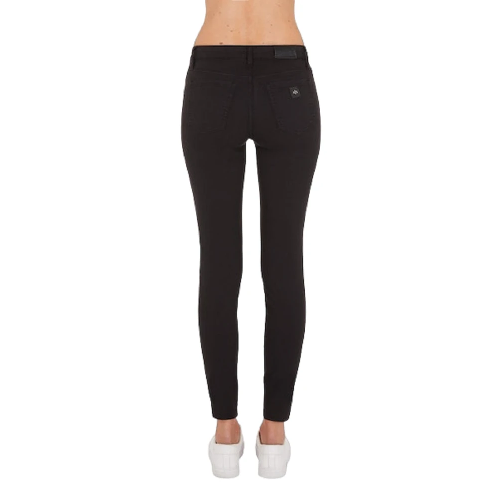 Armani Exchange Zwarte Damesbroek Stijlvolle Pasvorm Black Dames