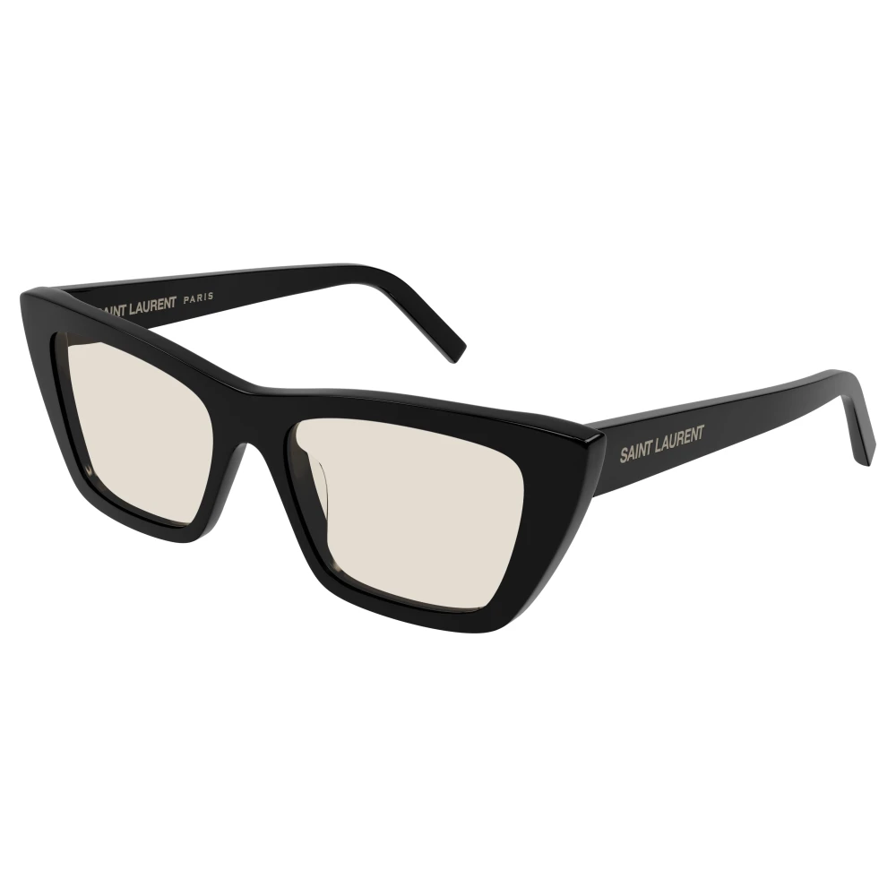 Saint Laurent Women's Black Sunglasses, 53 Mm, /Light Yellow Sunglasses Sl 276 Mica