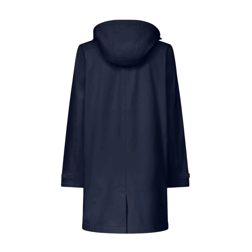 Jott Waterdichte Parka met Afneembare Capuchon Blue Dames