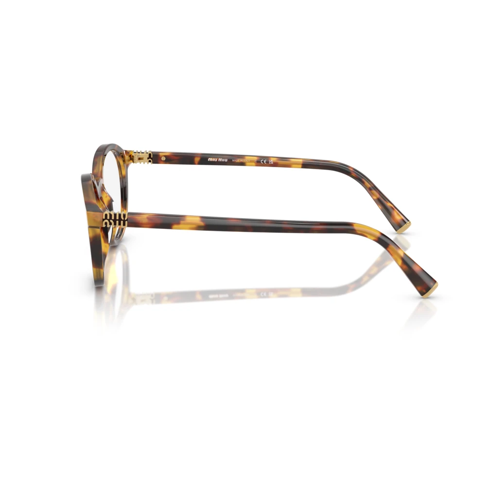 Miu Stijlvolle Bril in Blauwe Kleur Brown Dames