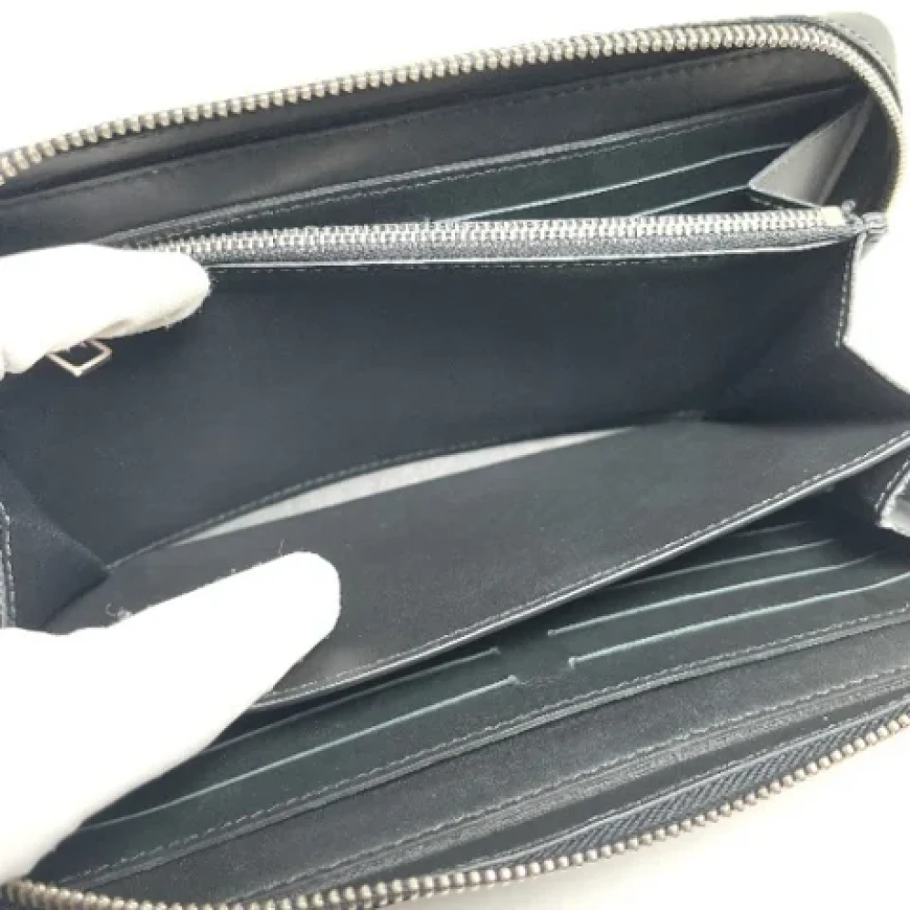 Louis Vuitton Vintage Pre-owned Canvas wallets Blue Heren