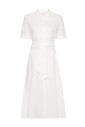 robe-chemise-en-popeline-ceinturee