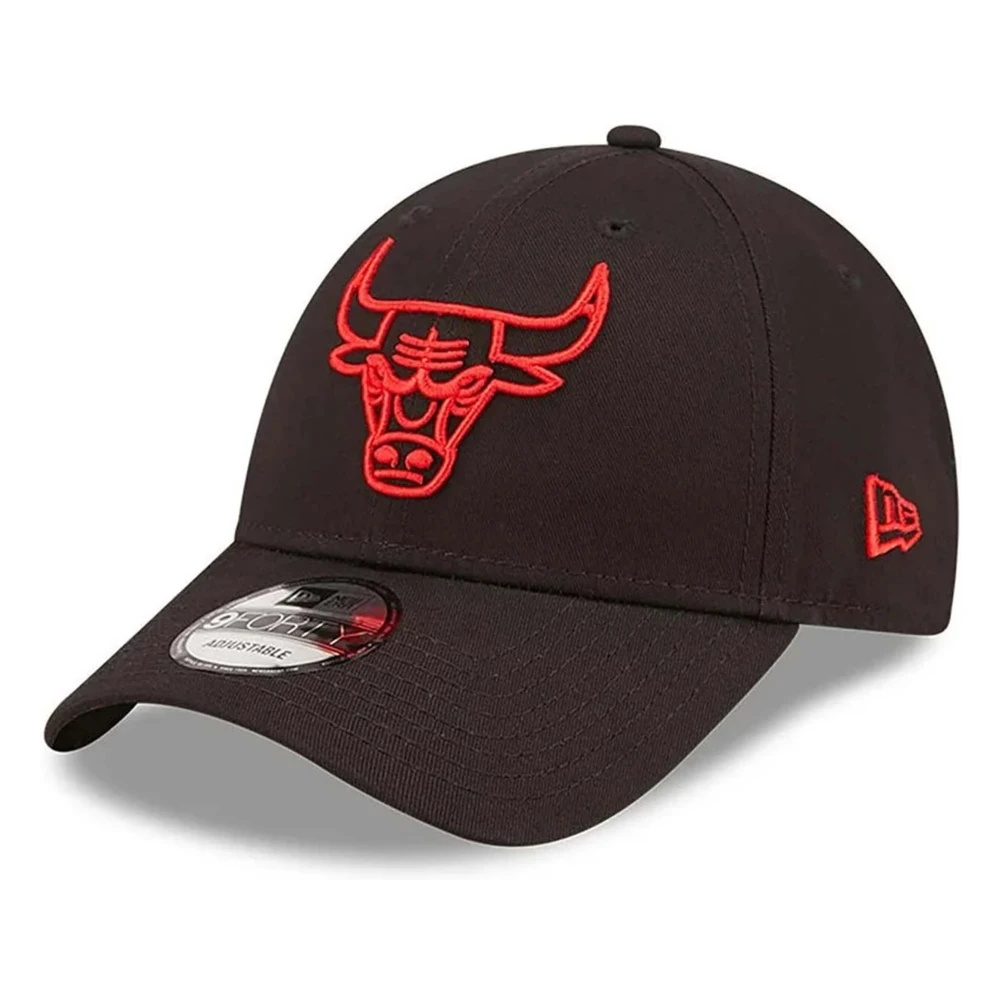 New era Chicago Bulls Neon Outline 9Forty Cap Black Heren