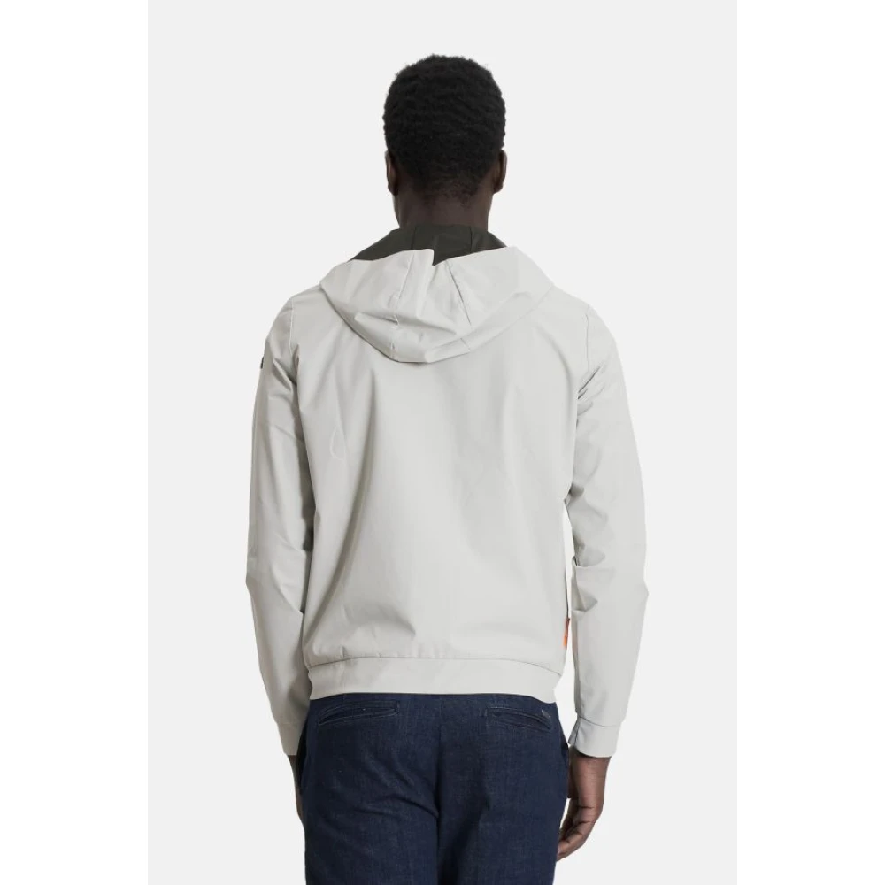 RRD Urban Reversible Hooded Zomerjas White Heren