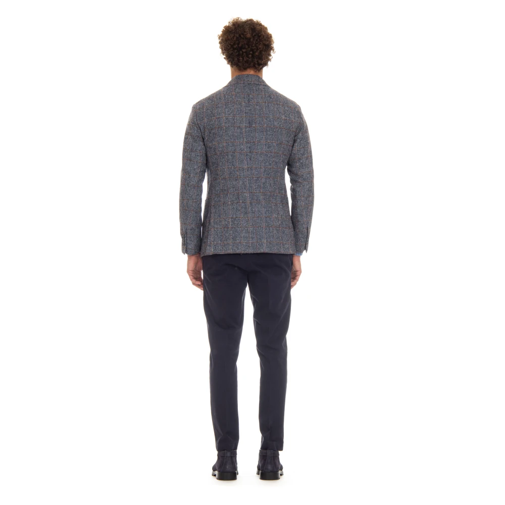 Barba MultiColour Jas Drie Knoop Stijl Multicolor Heren