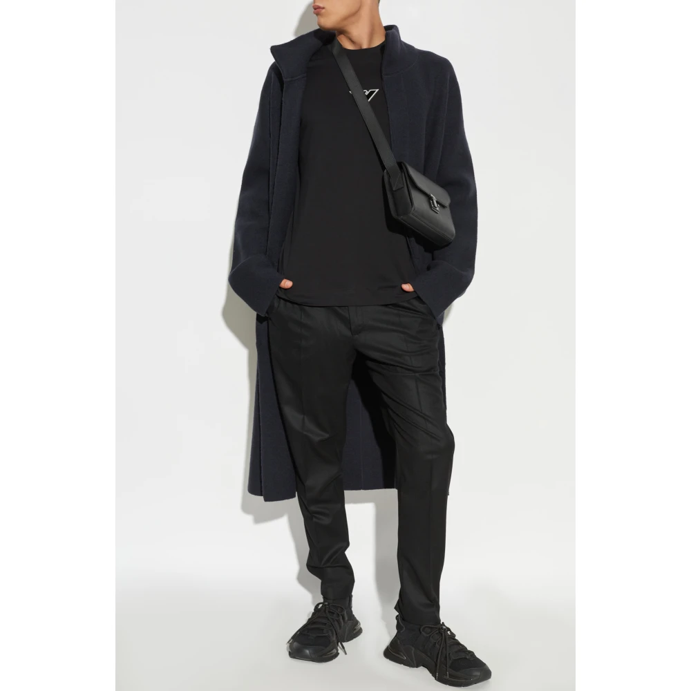 Emporio Armani Jas met opstaande kraag Blue Heren