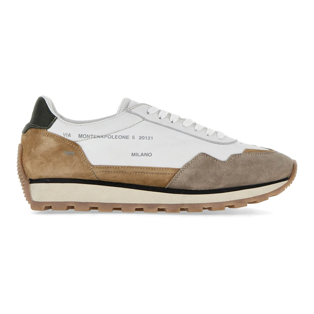 Hogan Men's White Sneakers,, Vintage Style Trainers Size 6 Uk