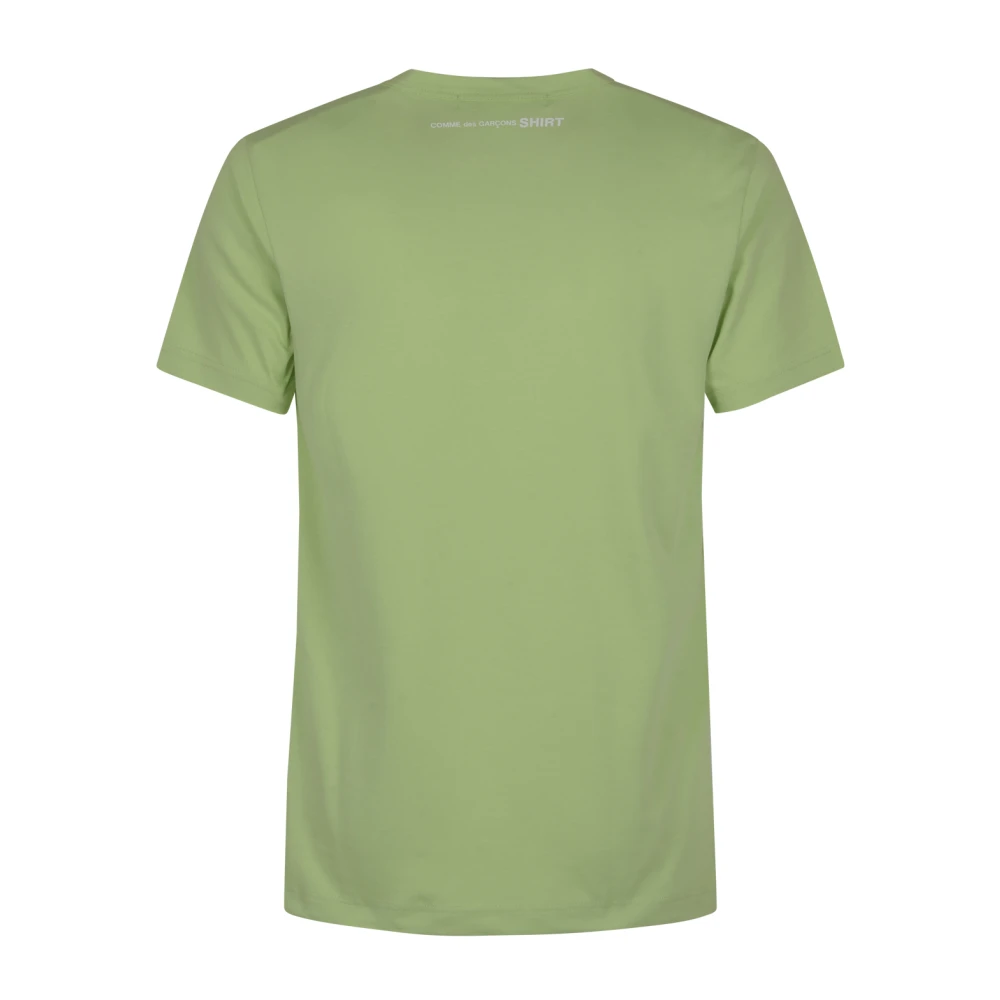 Comme des Garçons Groene Gebreide Heren T-Shirt Green Heren