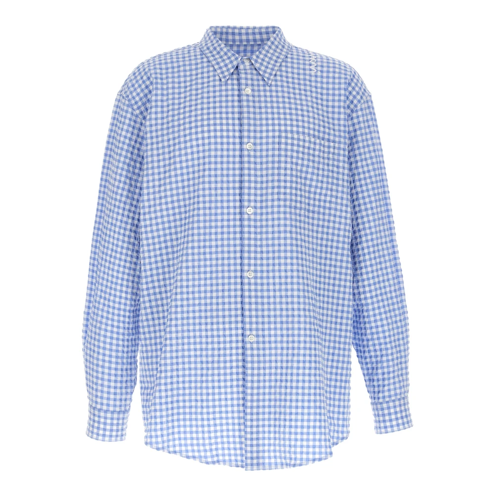 Marni Men's Blue Vichy Shirt - Casual Shirts - M - Shirts