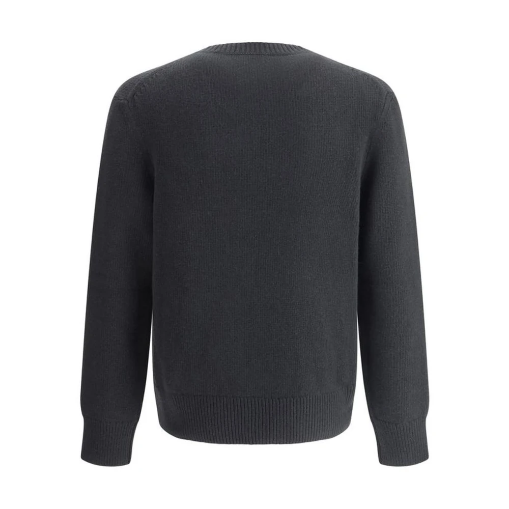Burberry Equestrian Knight Logo Sweater Black Heren