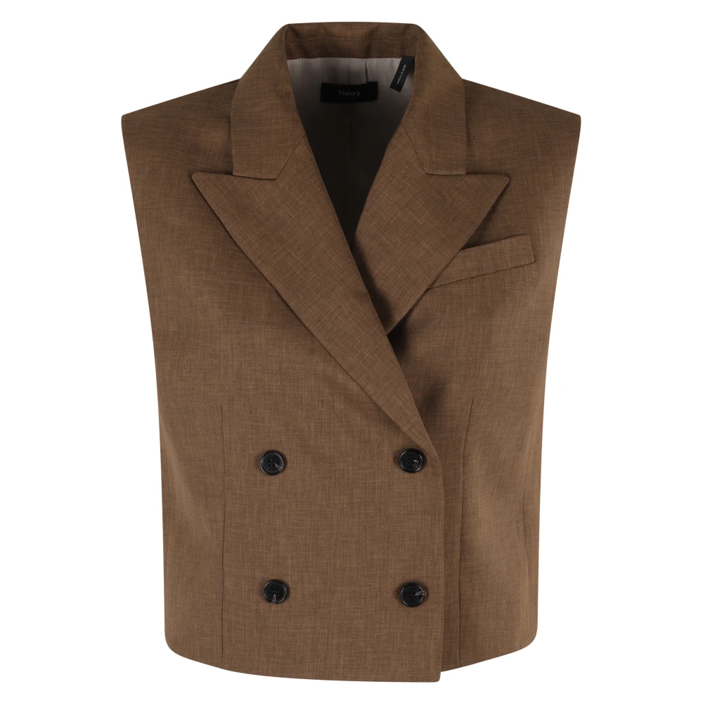 Theory - Jackets > Vests - Brown - Theory - Modalova