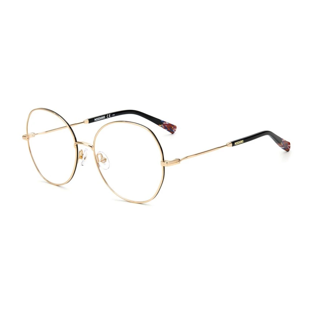 Missoni Women's Yellow Glasses, One Size, Bicolor Metal Frames With Metal Bracelet