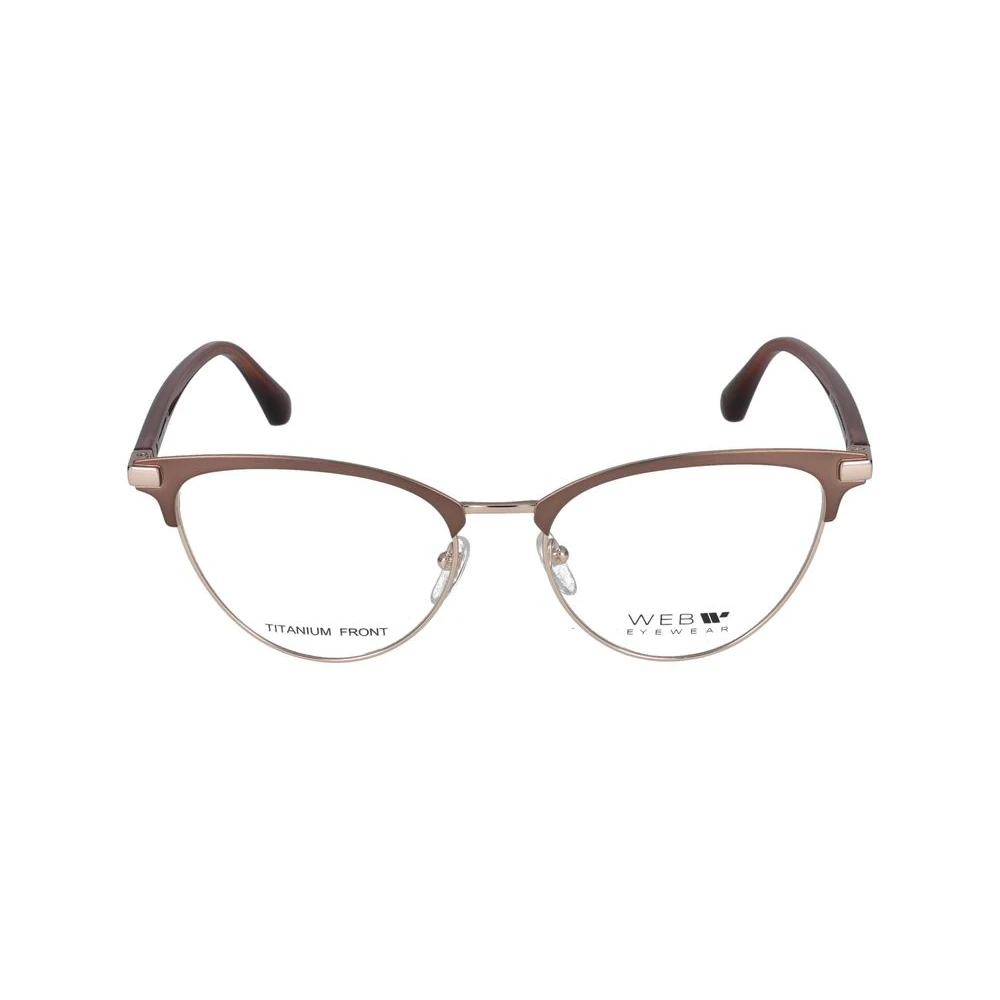Web Eyewear Brown Glasses, Unisex, 54 Mm, We5395 Eyeglasses