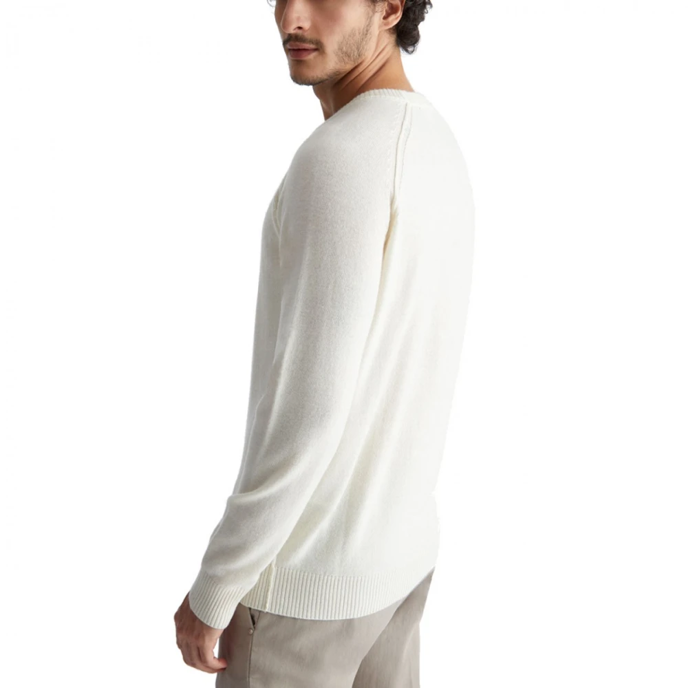 Liu Jo Slim Fit Woolmere Trui White Heren