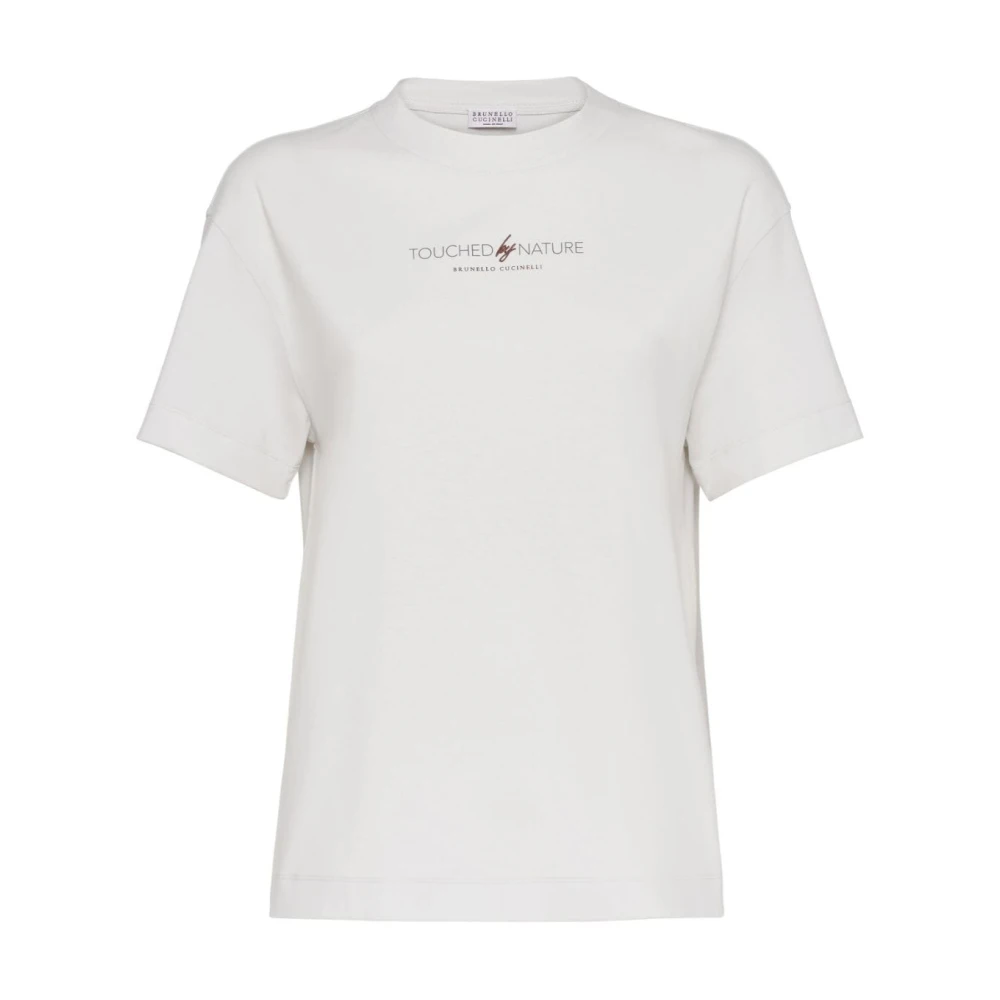BRUNELLO CUCINELLI T-shirt Collectie van White Dames