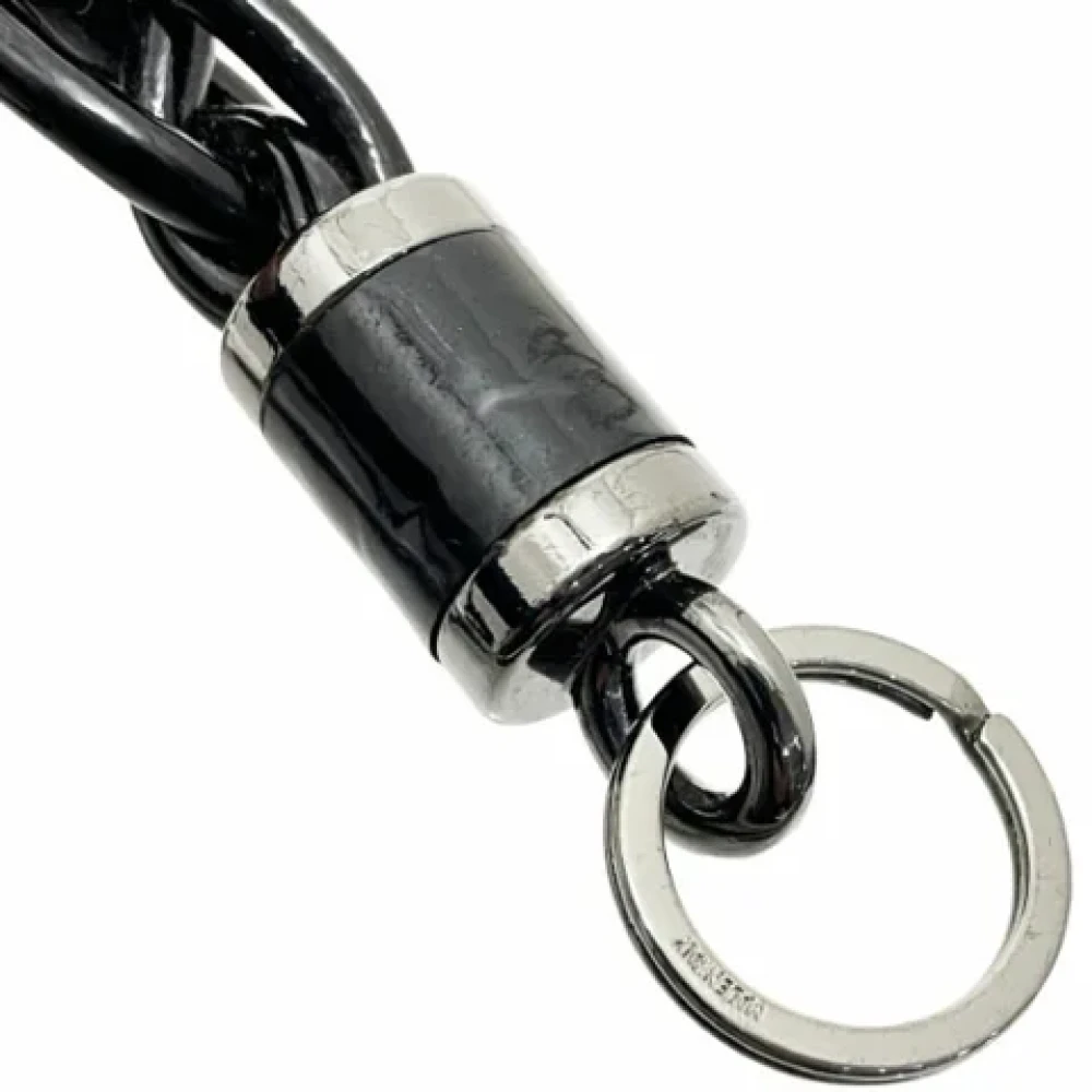 Gucci Vintage Pre-owned Fabric key-holders Black Dames