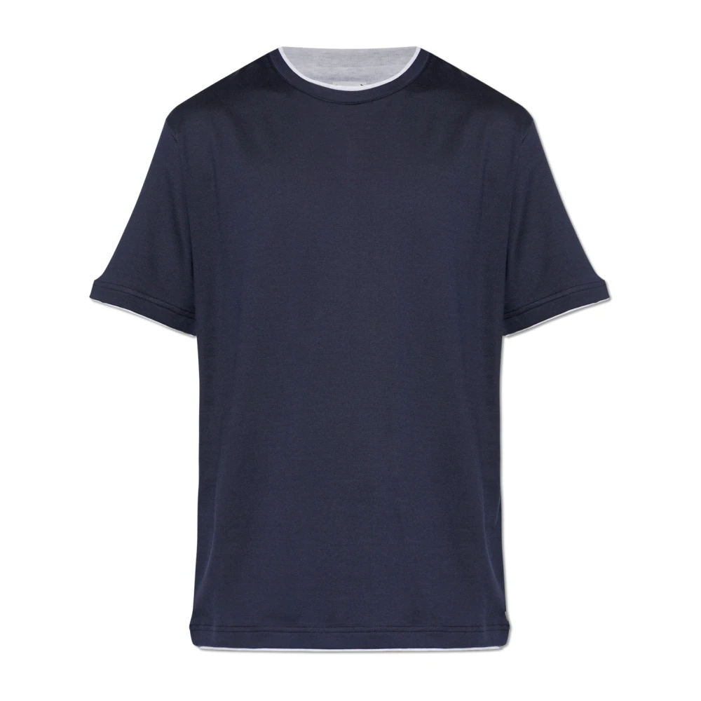 Eleventy Uomo Blu Top, L, New,
