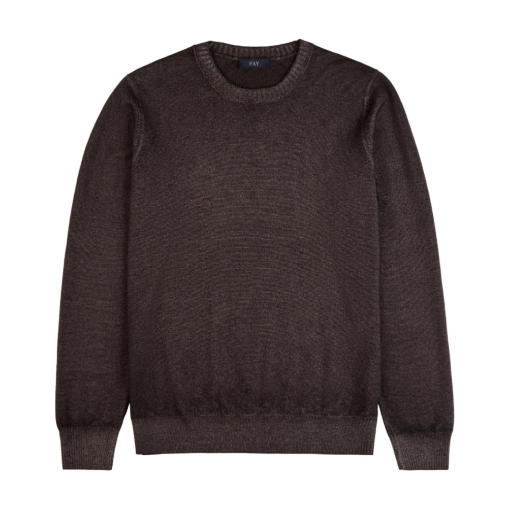 Knitwear > Round-neck Knitwear - - Fay - Modalova