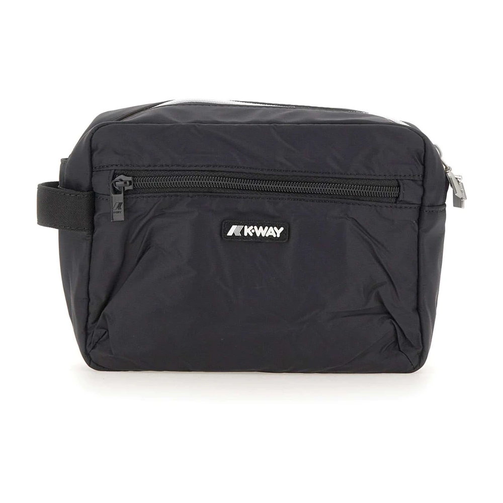 K-Way Herr Svart Väskor One Size, Polyester, Demu Beauty Case