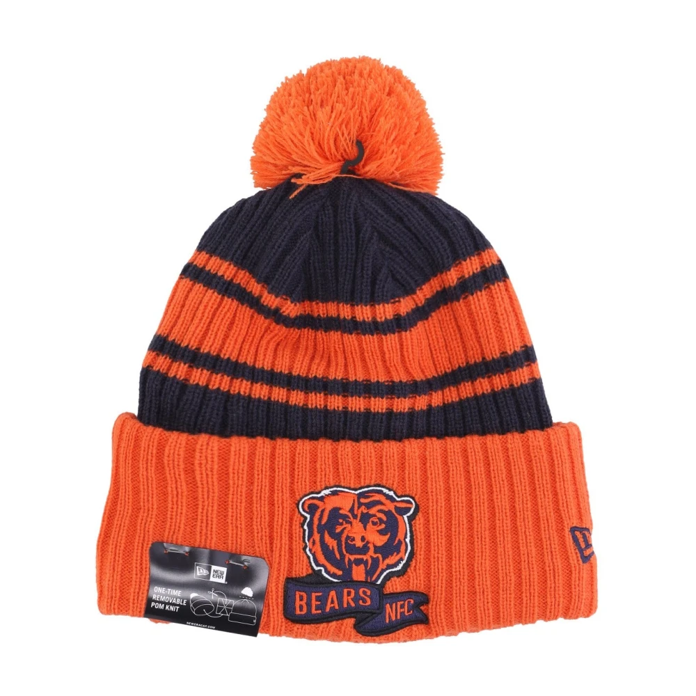 New era Chicago Bears Pom Beanie Hat Multicolor Heren