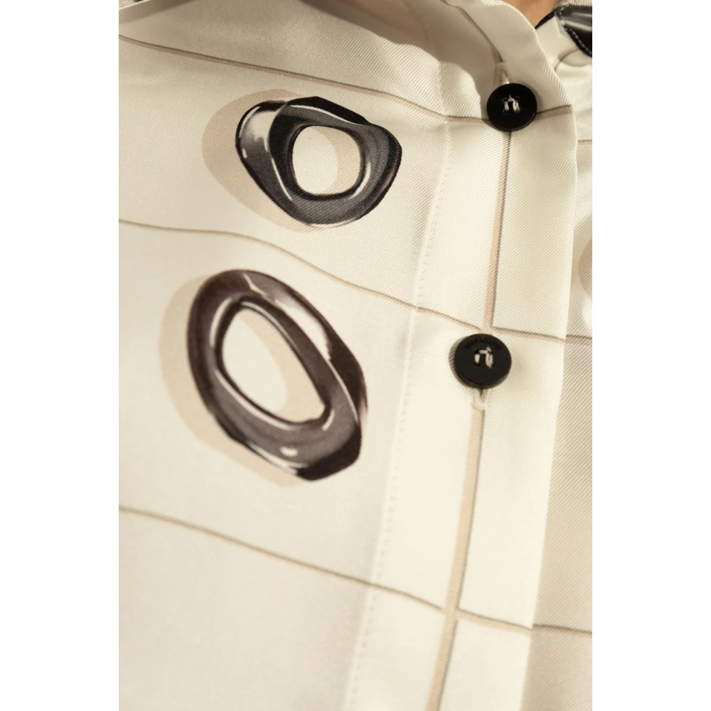 Salvatore Ferragamo Zijden overhemd Multicolor Dames