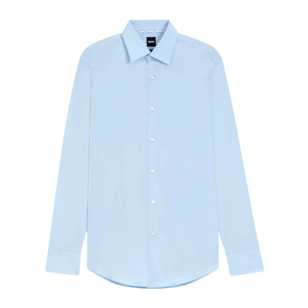Hugo Men's Blue Formal Shirts, 4XL, H Hank Kent Shirt