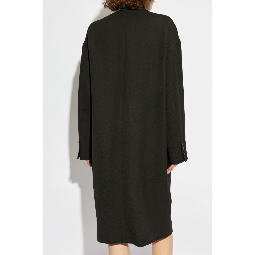 Moschino Jas met hartvormige print Black Dames