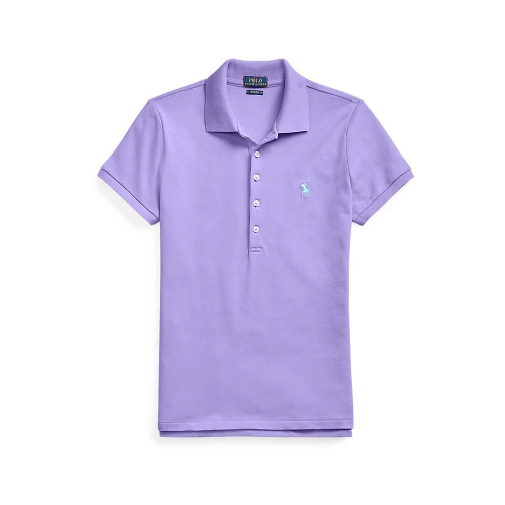 Ralph Lauren Stijlvol T-shirt voor mannen Purple Dames