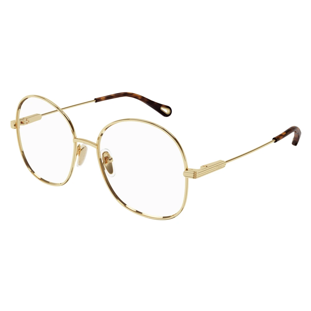 Chloé Unisex Yellow Oval Frame