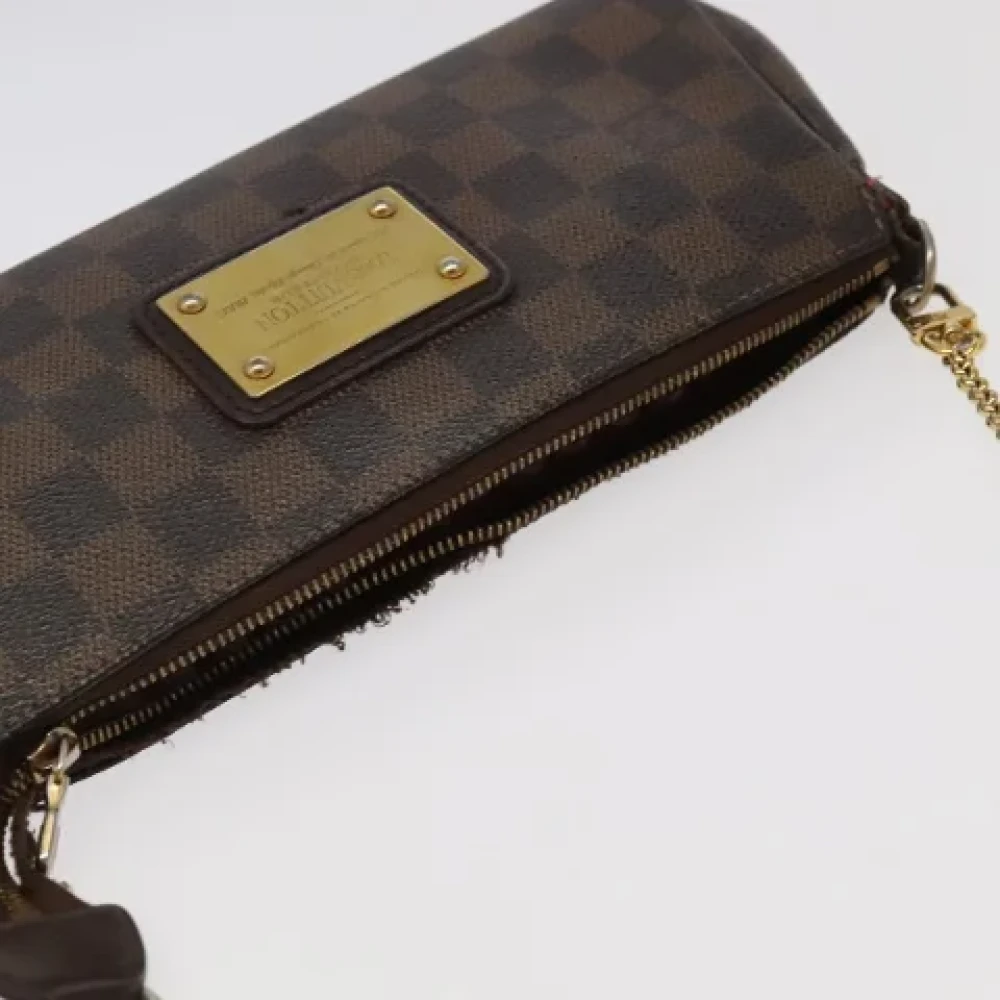 Louis Vuitton Vintage Pre-owned Canvas shoulder-bags Brown Dames