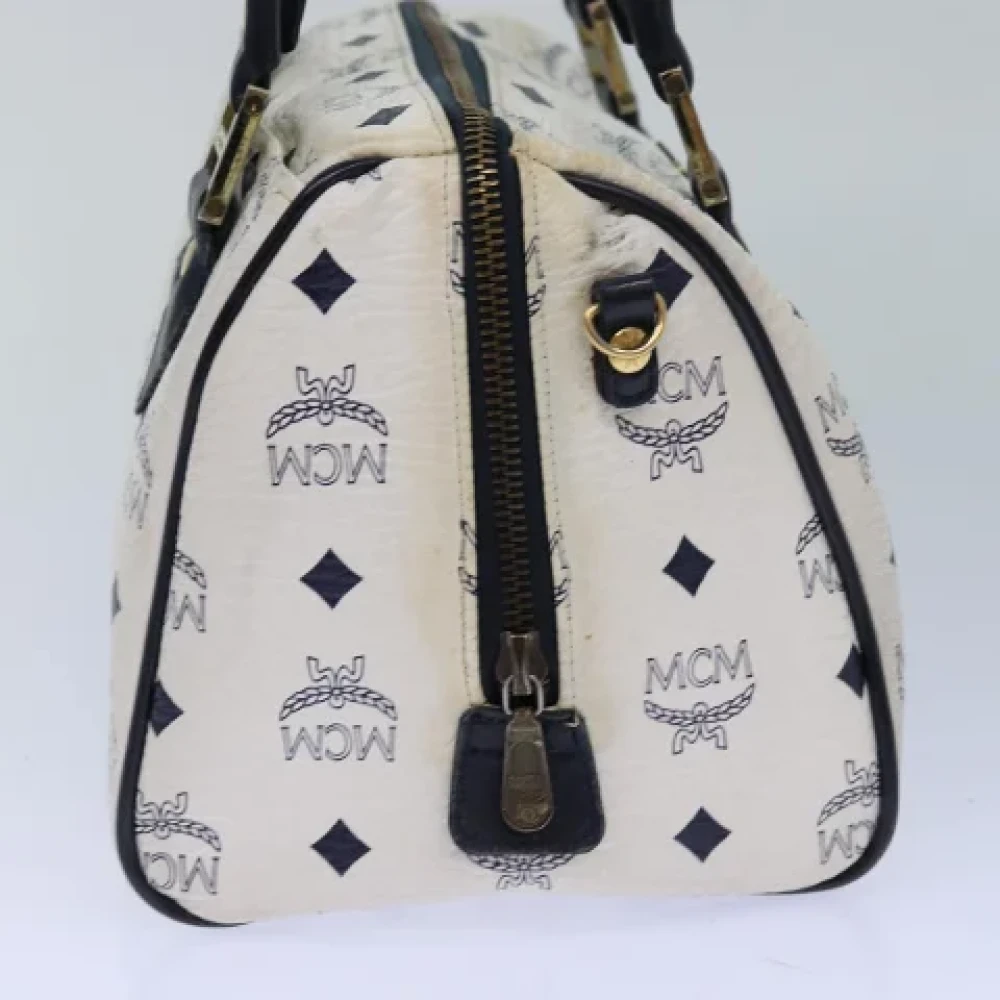 MCM Pre-owned Leather handbags White Dames