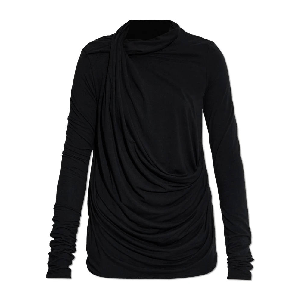 Entire Studios Donna Nero Top, L, New,