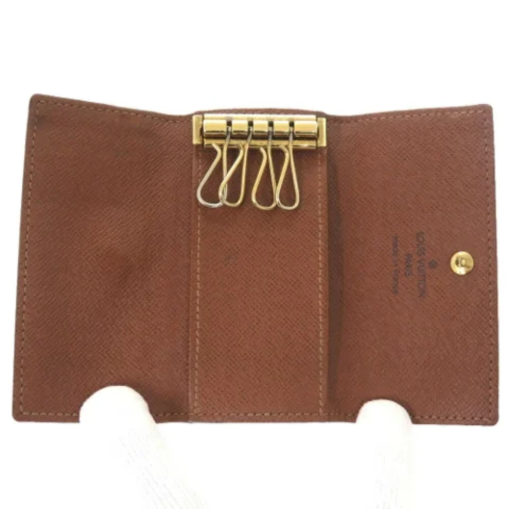 Louis Vuitton Vintage Pre-owned Canvas key-holders Brown Dames