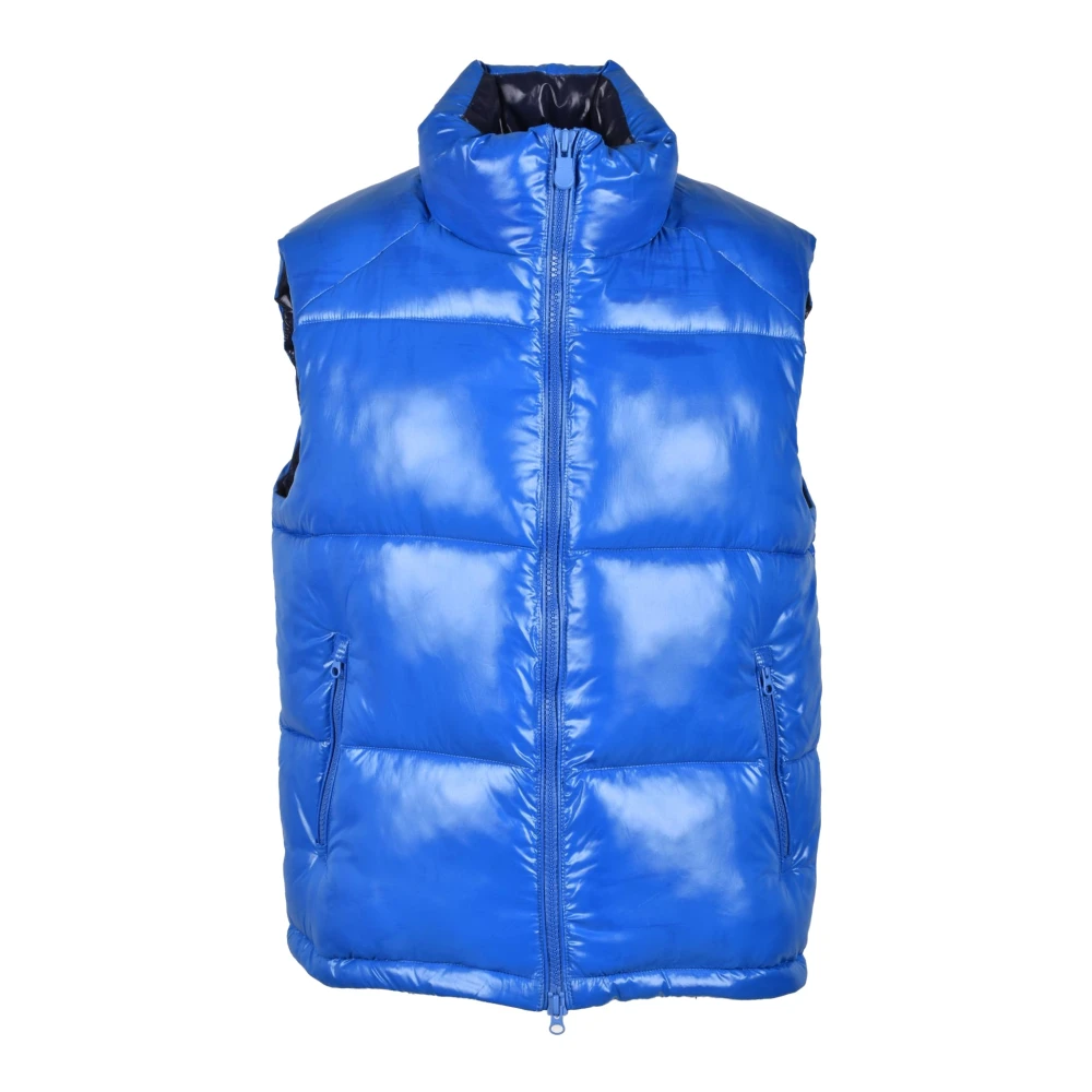 Save The Duck Blauwe Ailantus Gewatteerde Vest Blue Heren