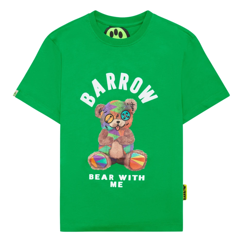 Barrow Barn T-shirt Bear With Me Green, Pojke