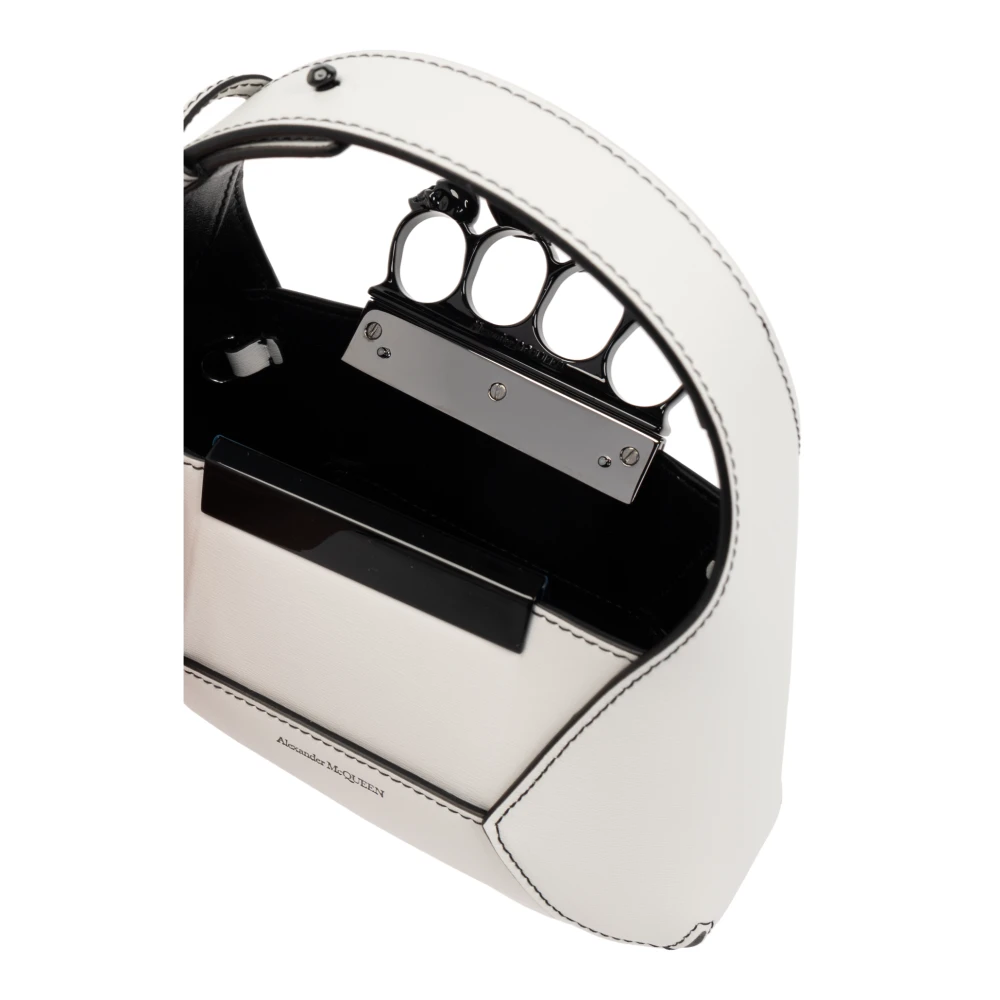 alexander mcqueen Mini Juwelen Handtas White Dames