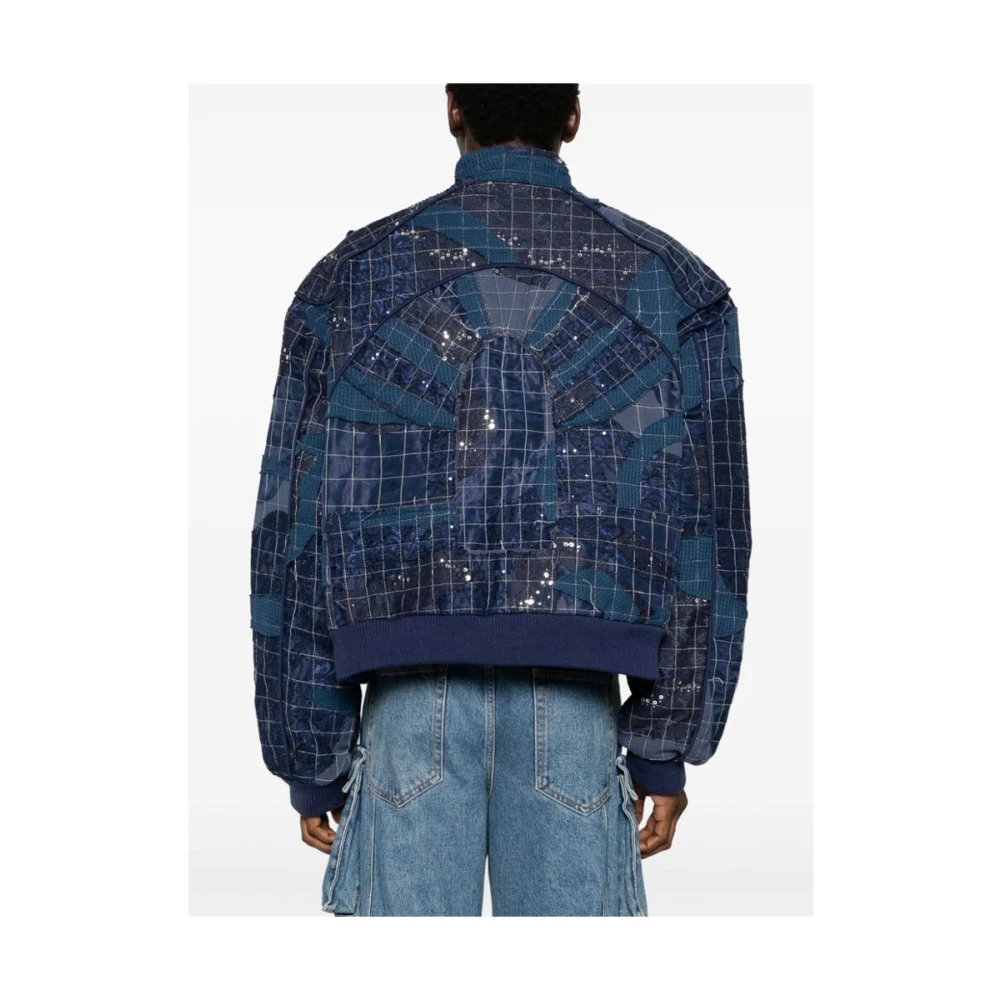 Who Decides War Flight Window Indigo Outerwear Blue Heren