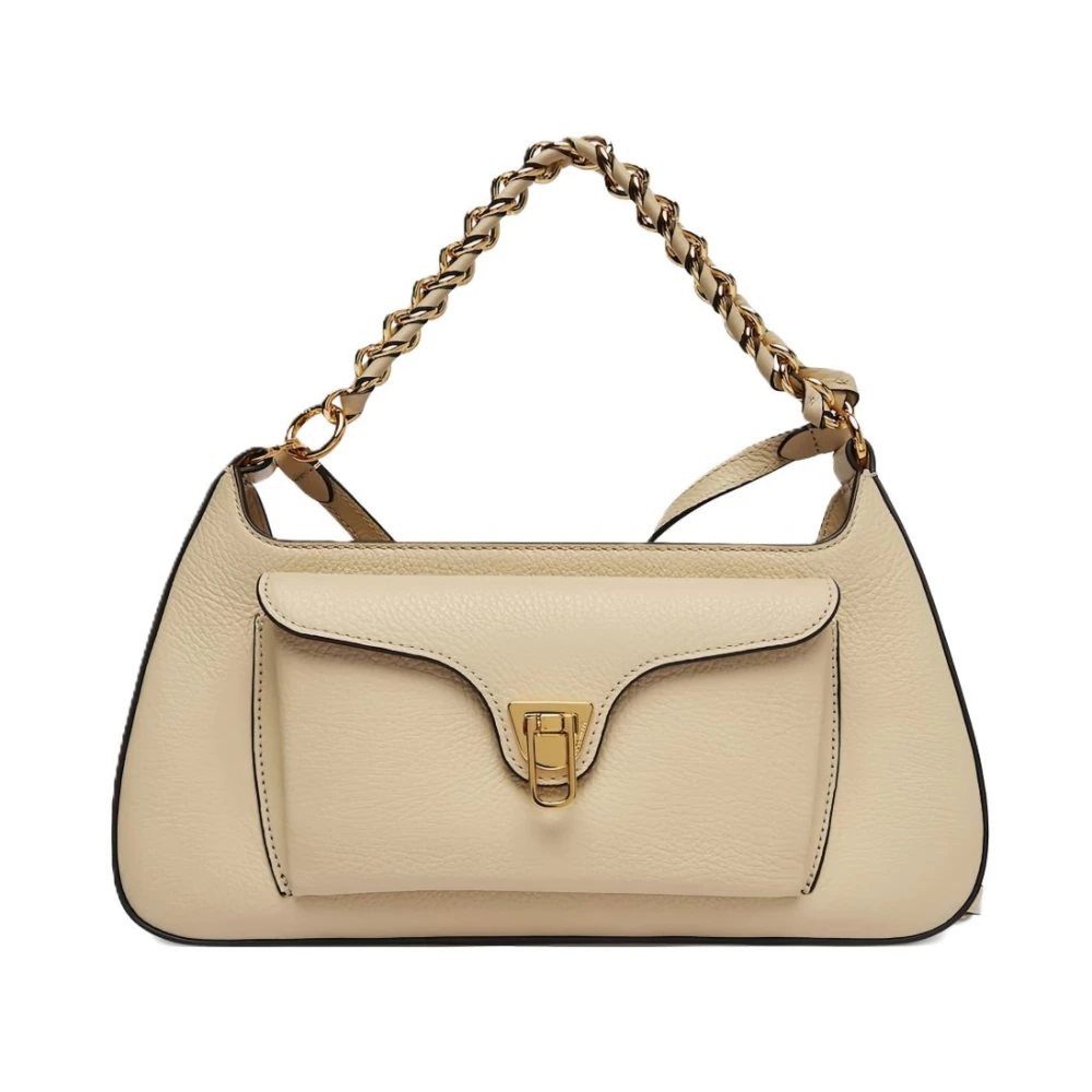 Coccinelle Women's Beige Handbags, One Size, Beat Shoulder Bag