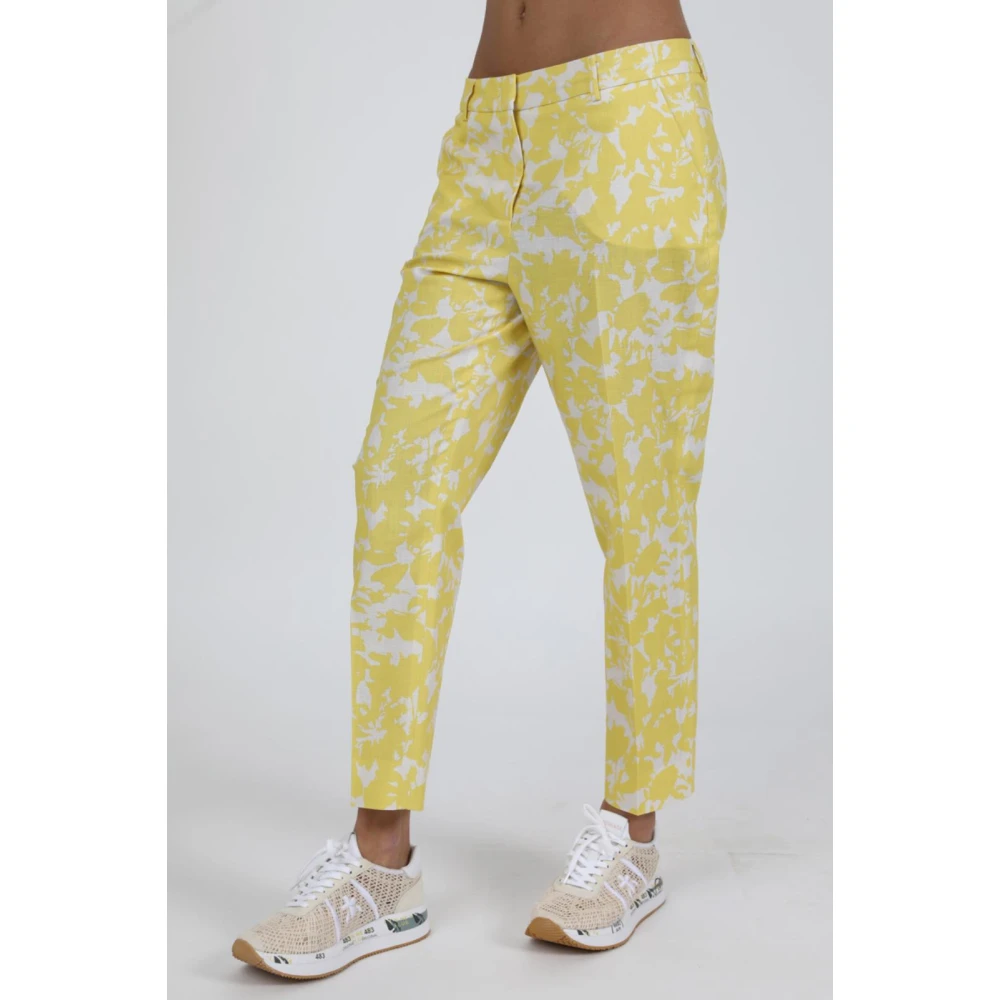 Via Masini 80 Stijlvolle Broek Yellow Dames