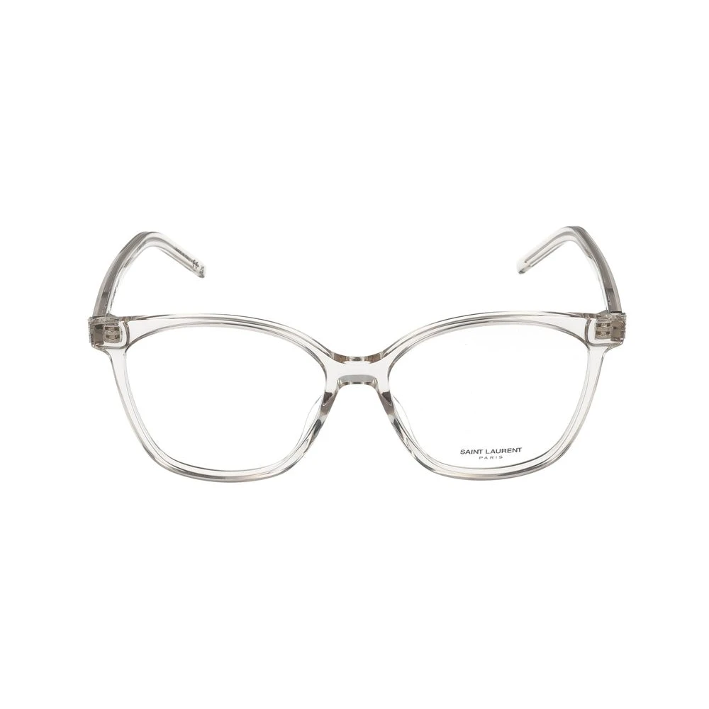 Saint Laurent Women's Beige Glasses, 55 Mm, Sl M162 Eyeglasses