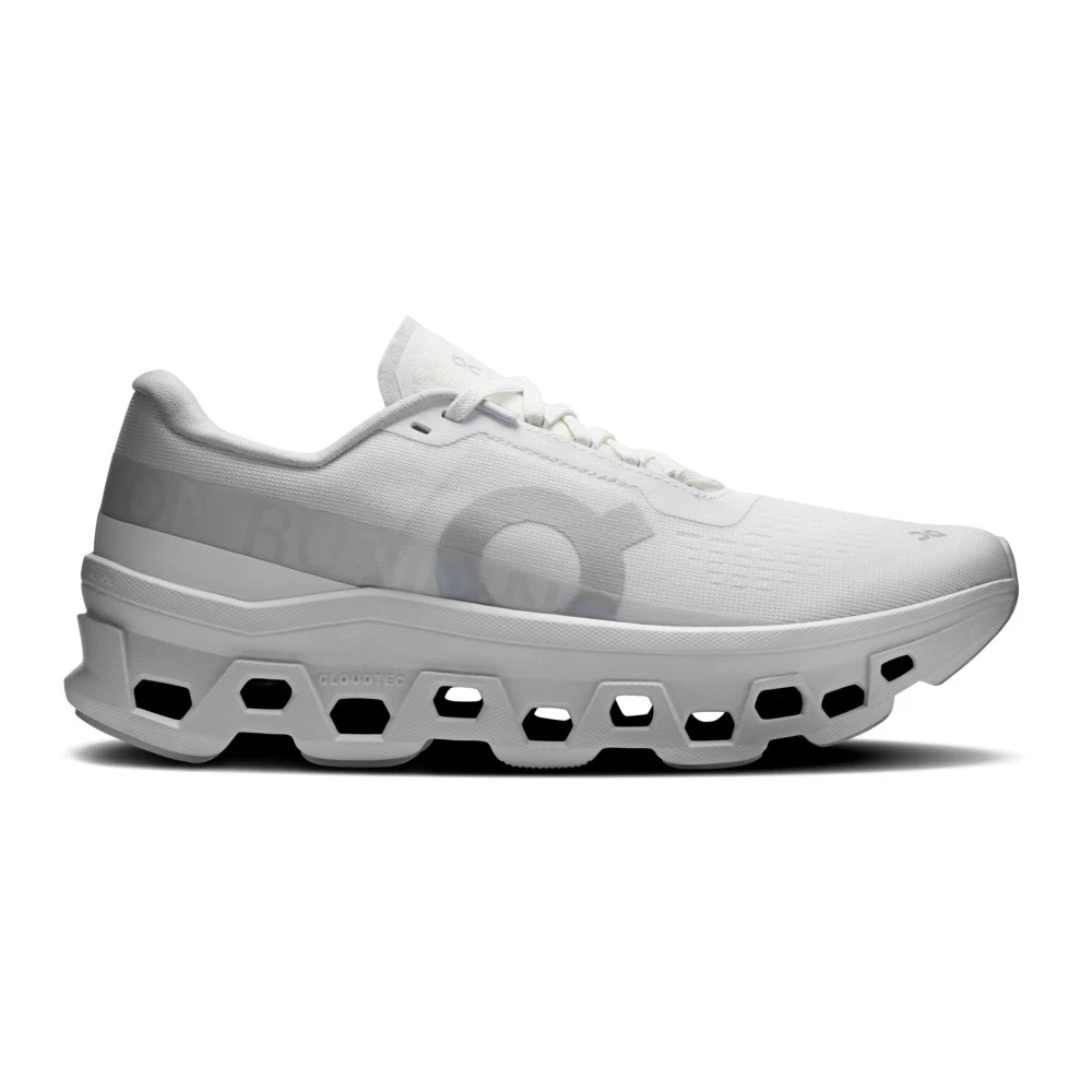 On Running Women's White Running Shoes, 7 Uk, Cloudmonster 1