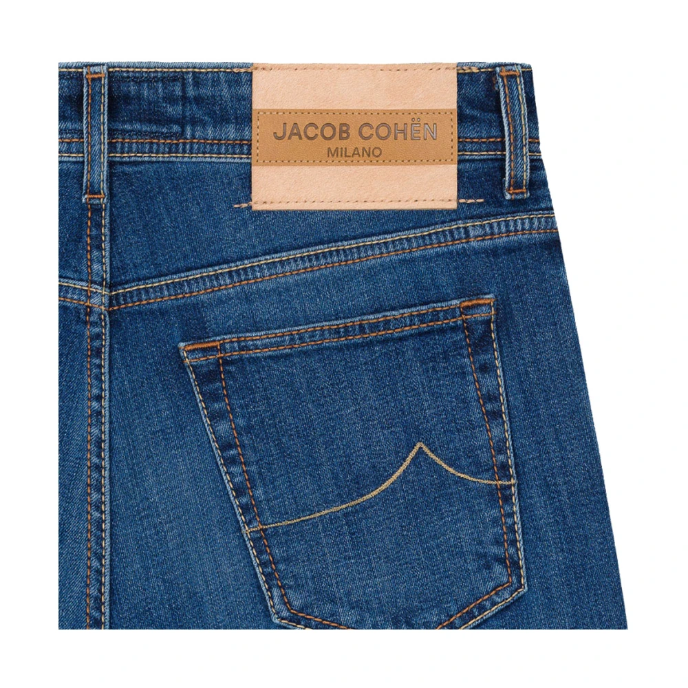 Jacob Cohën Slim Fit Bard Jeans Made in Italy Blue Heren