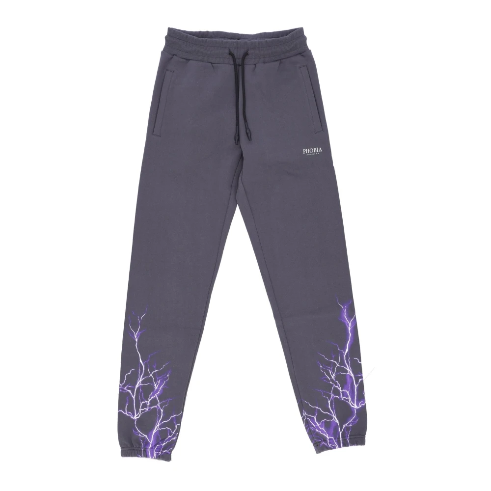 Phobia Archive Homme Violet - Lightning Pants - Pantalons - Taille: M