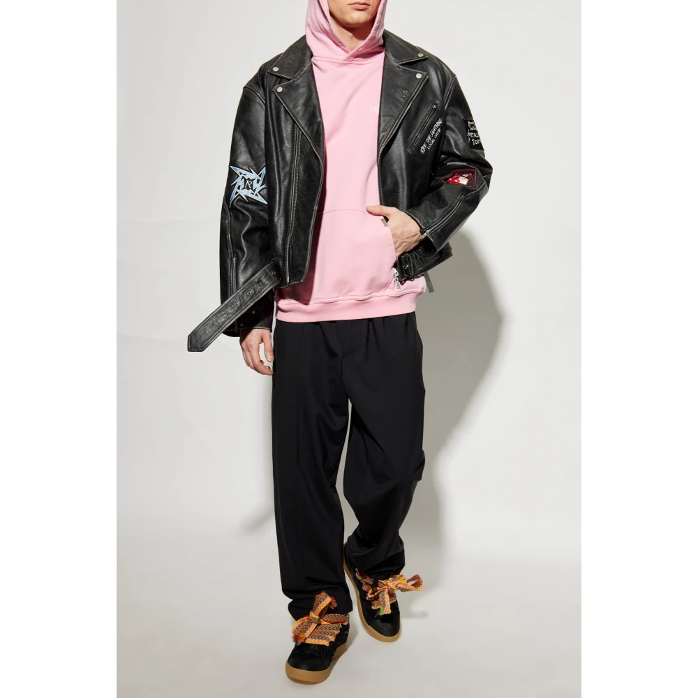 Represent Owners Club Script Hoodie Pink Heren