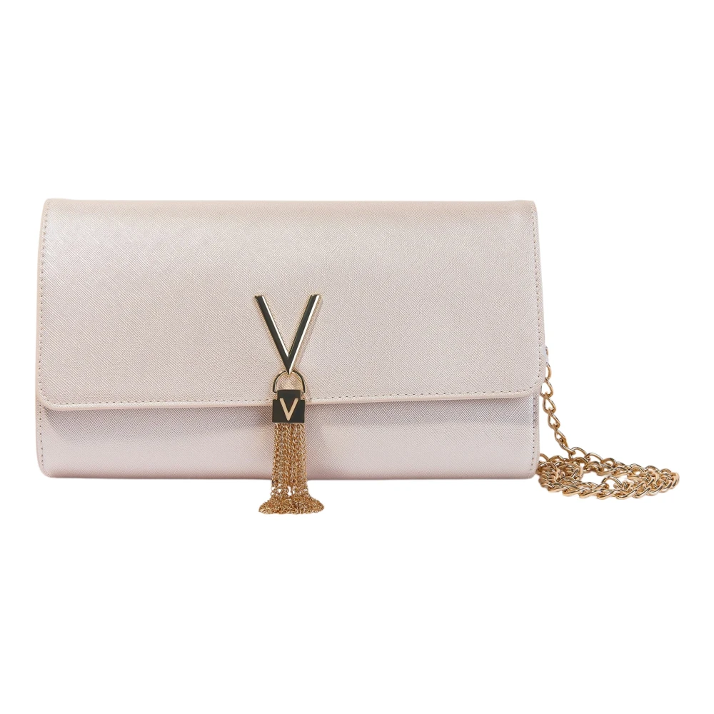 Valentino Unisex Kids Beige Bags, One Size, Girls Divina Sa Crossbody Bag In Ivory