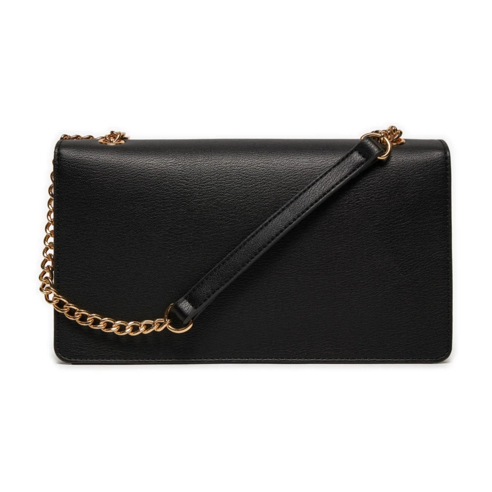 Love Moschino Grijze PU Schoudertas Black Dames
